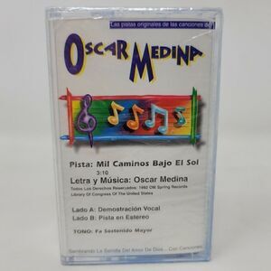 OSCAR MEDINA PISTA MIL CAMINOS BAJO EL SOL LATIN SPANISH CHRISTIAN CASSETTE TAPE